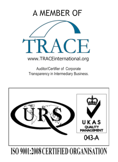 ISO 9001:2015 and TRACE Certificates