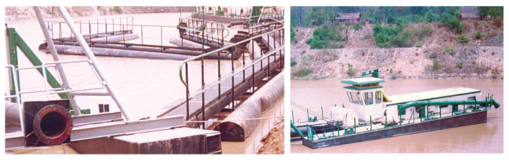 Dredging Machine for Desilting of Chatra Main Canal SMIP